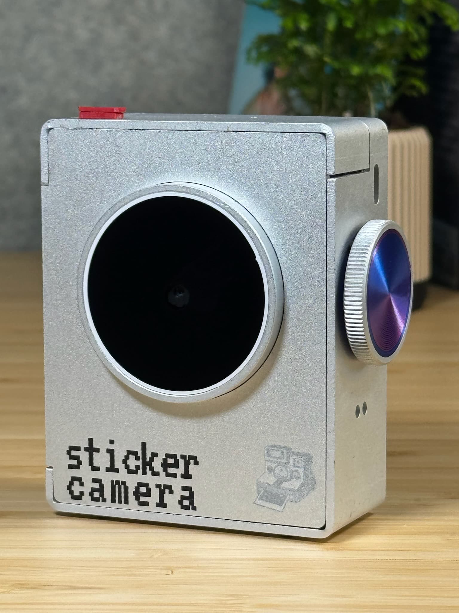 Sticker Camera — Front view
